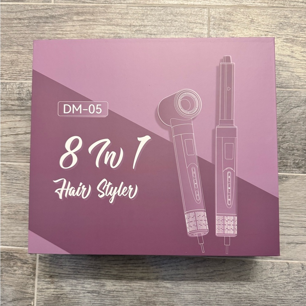 NIB 8 in 1 Hair Styler